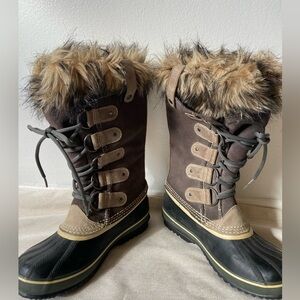 Sorel Joan of Arctic Winter Boots Size 8